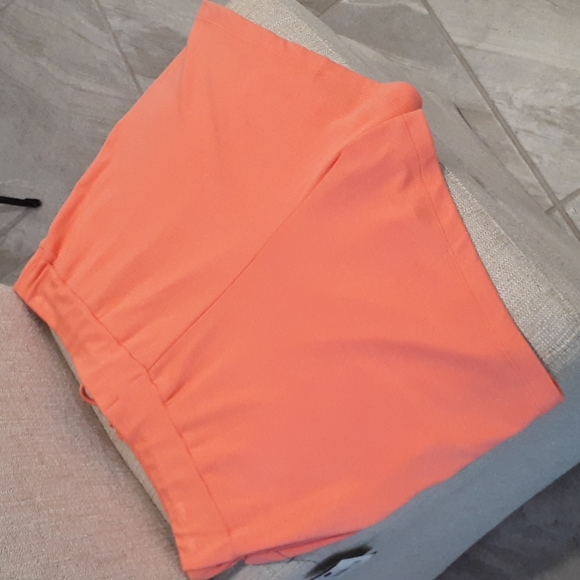 NWT Lea & Viola Orange Shorts - Picture 6 of 9